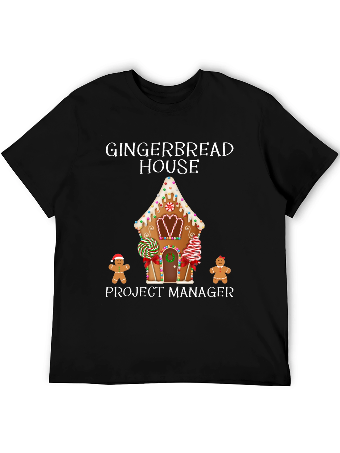 Gingerbread House Project Manager T-Shirt