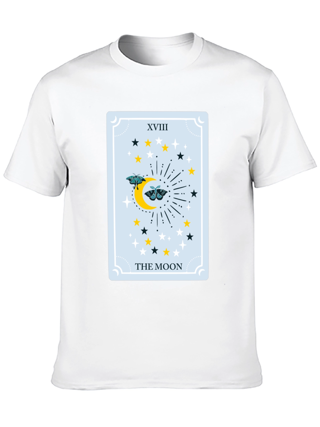 The Moon Tarot Card Graphic Tee