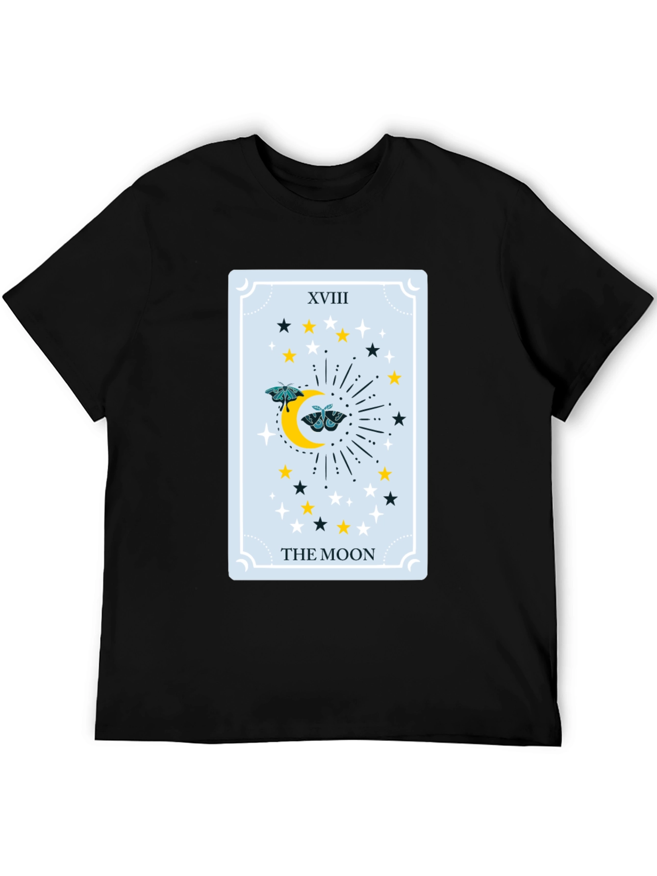 The Moon Tarot Card Graphic Tee