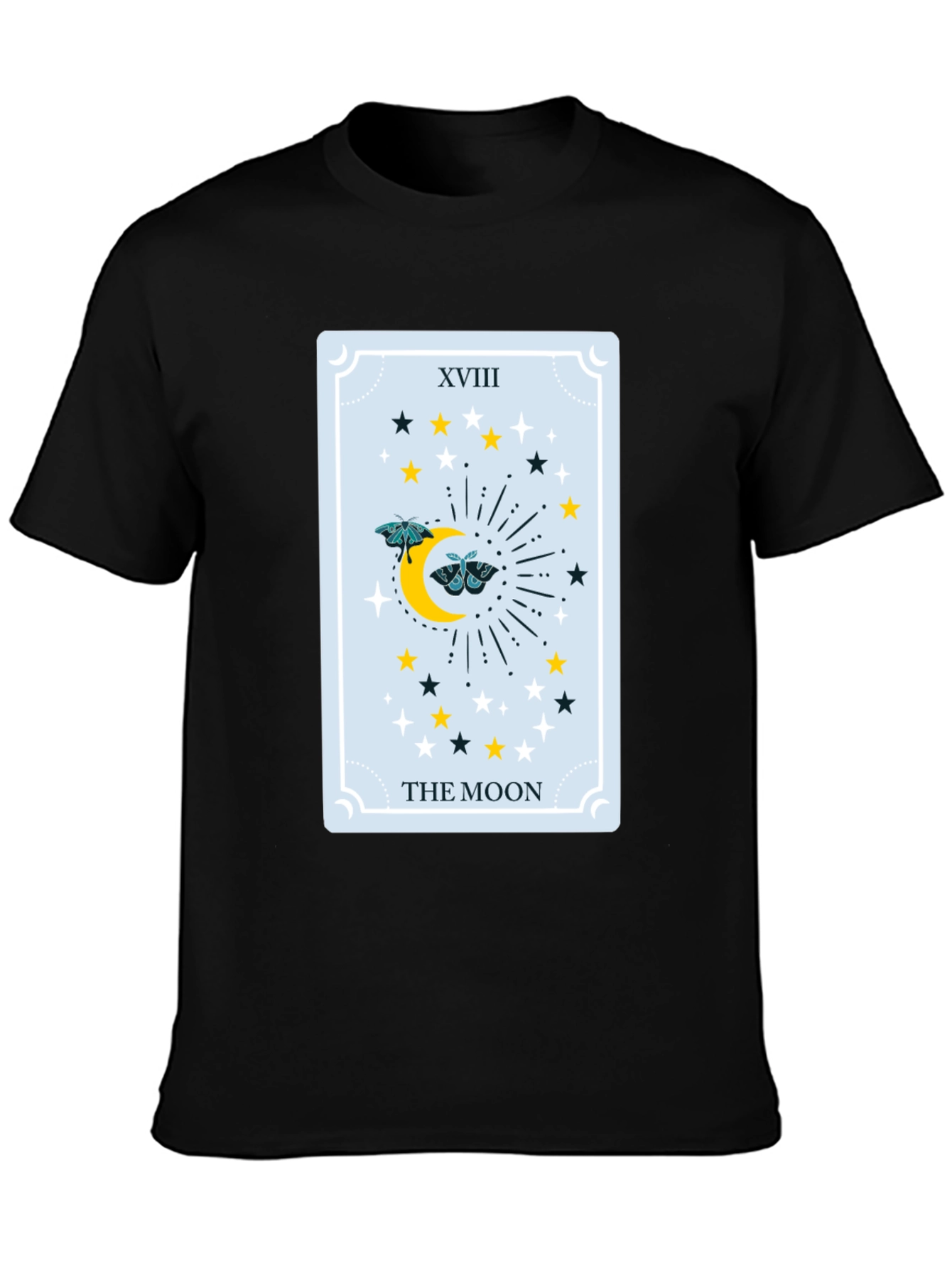 The Moon Tarot Card Graphic Tee