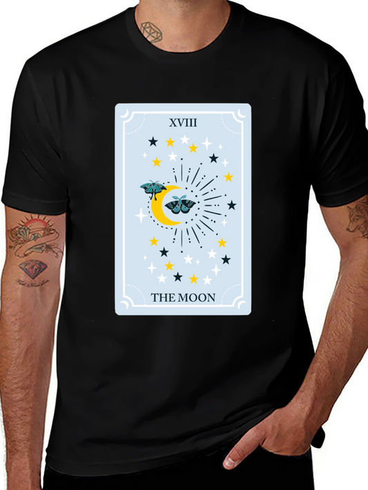 The Moon Tarot Card Graphic Tee