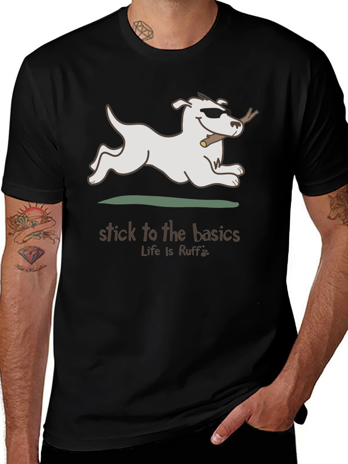 Stick to the Basics Dog T-Shirt