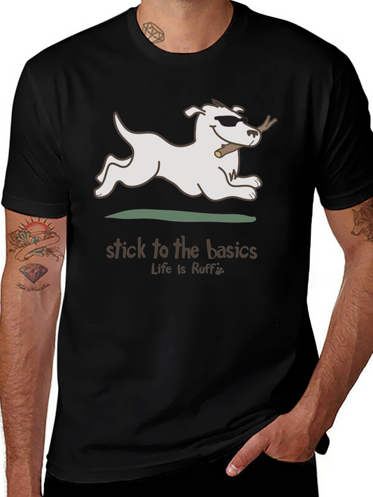 Stick to the Basics Dog T-Shirt