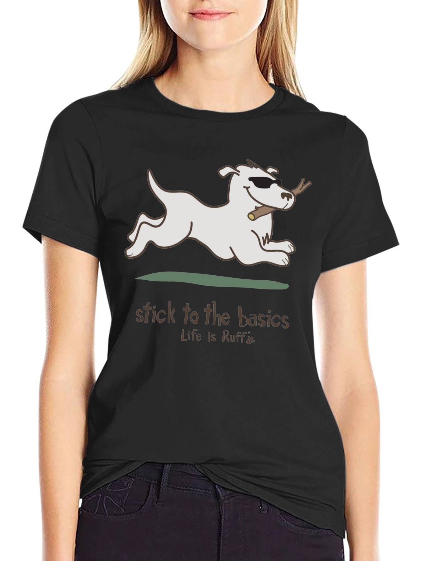 Stick to the Basics Dog T-Shirt