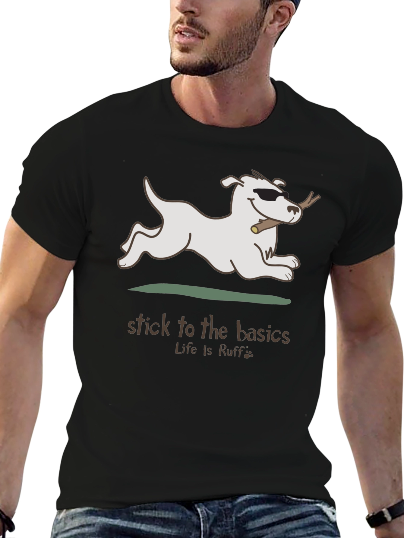 Stick to the Basics Dog T-Shirt