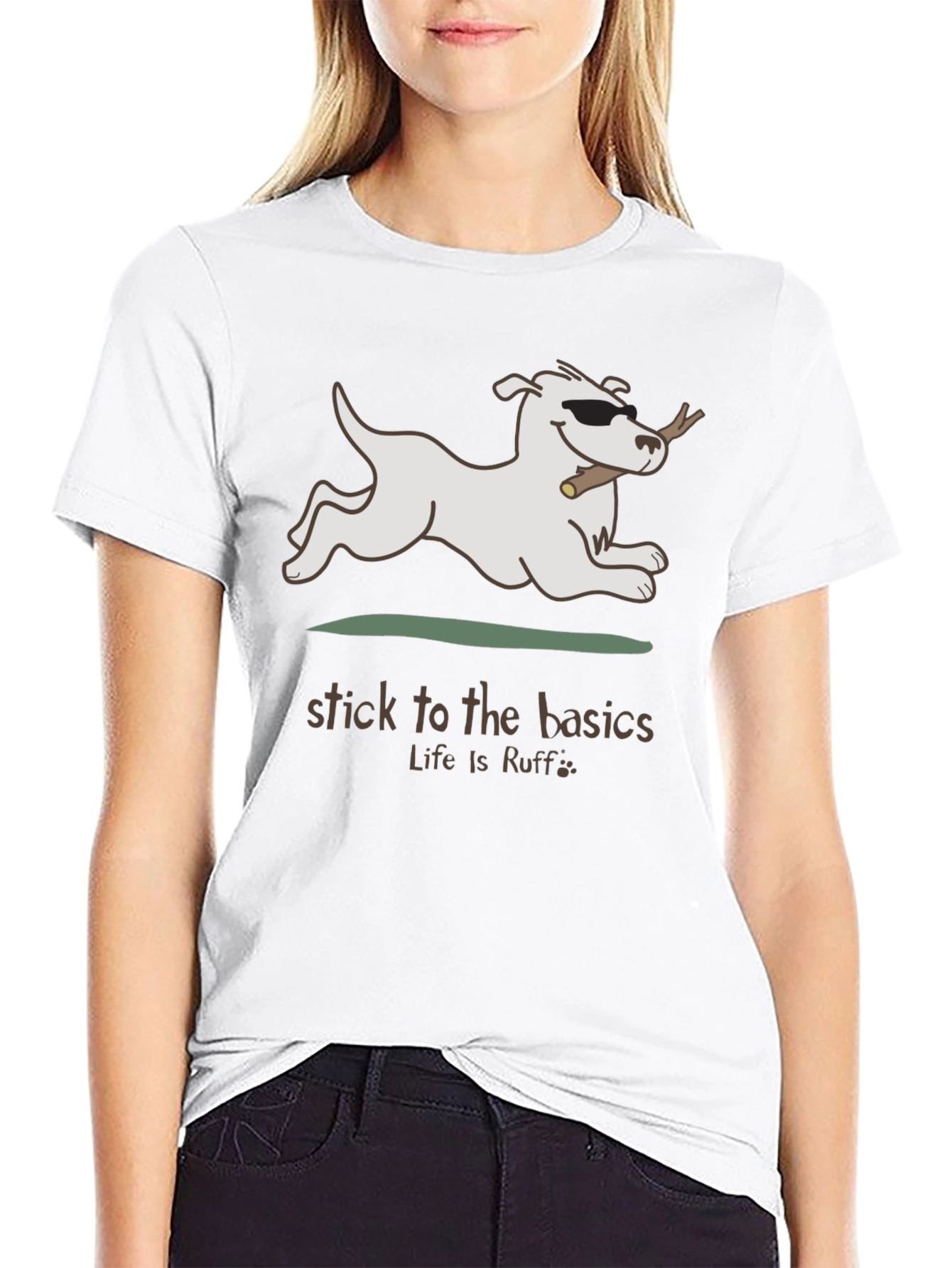 Stick to the Basics Dog T-Shirt