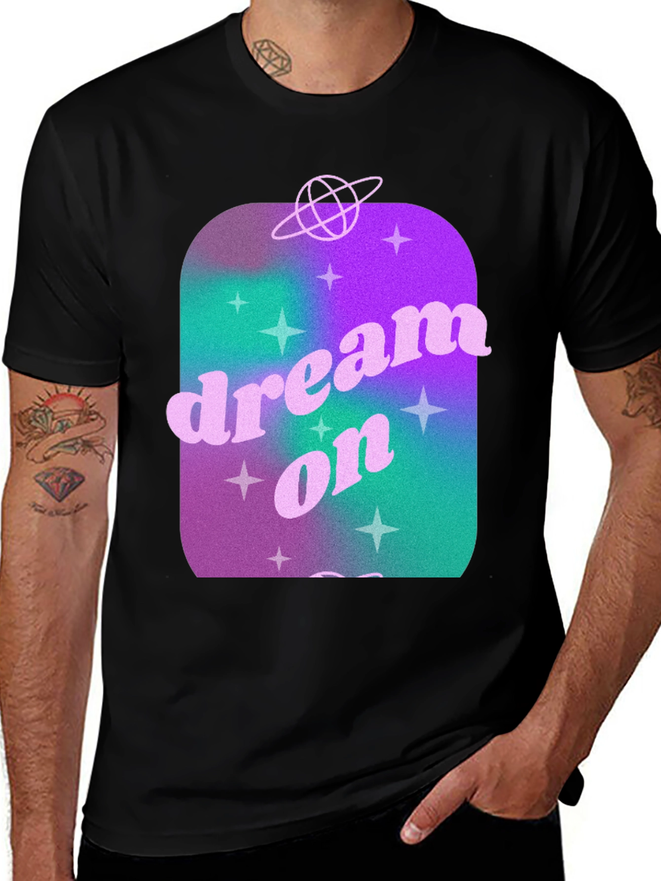 Dream On Graphic T-Shirt - Unisex Casual Tee
