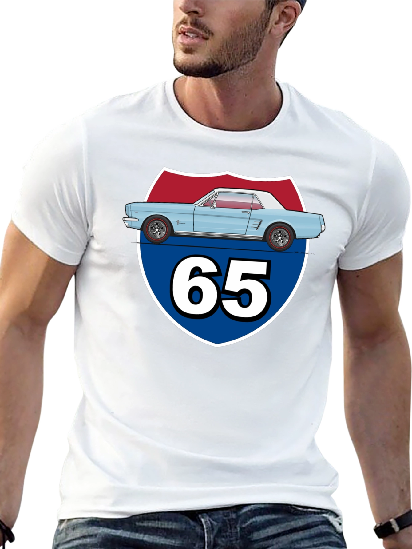 Classic 65 Mustang Graphic T-Shirt
