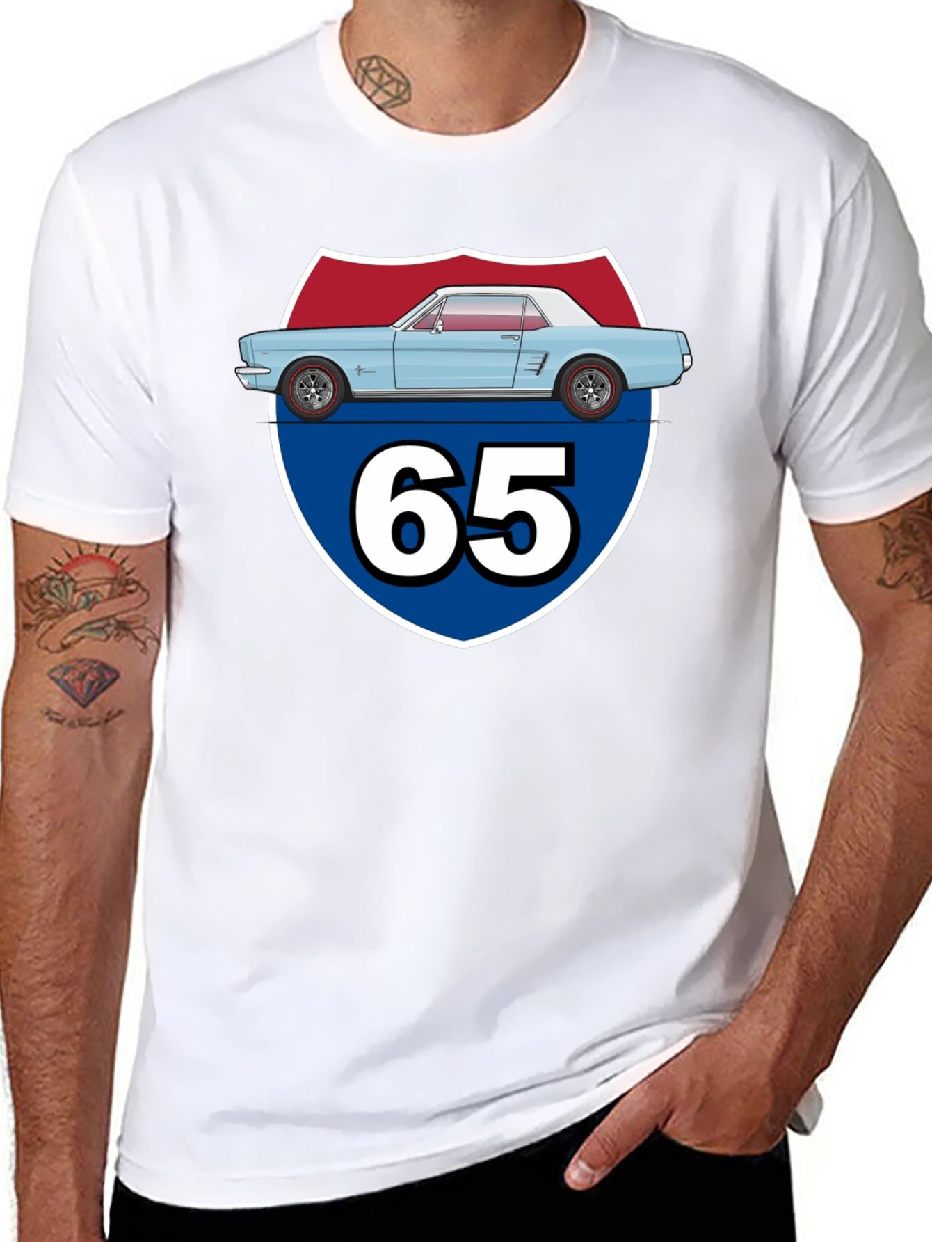 Classic 65 Mustang Graphic T-Shirt