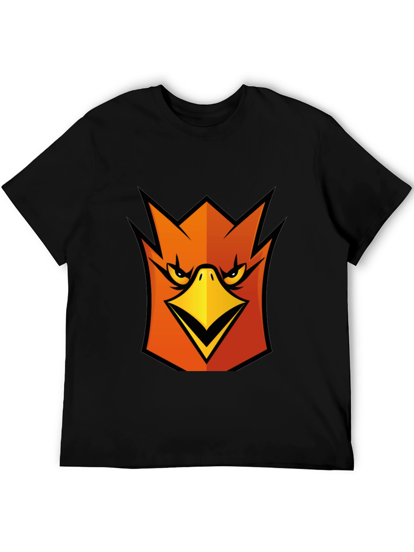 Bold Bird Graphic T-Shirt - Black
