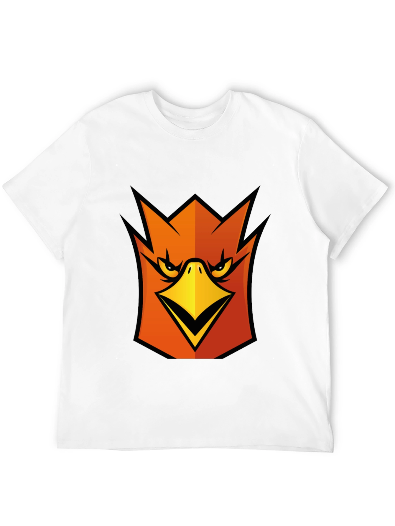 Bold Bird Graphic T-Shirt - Black