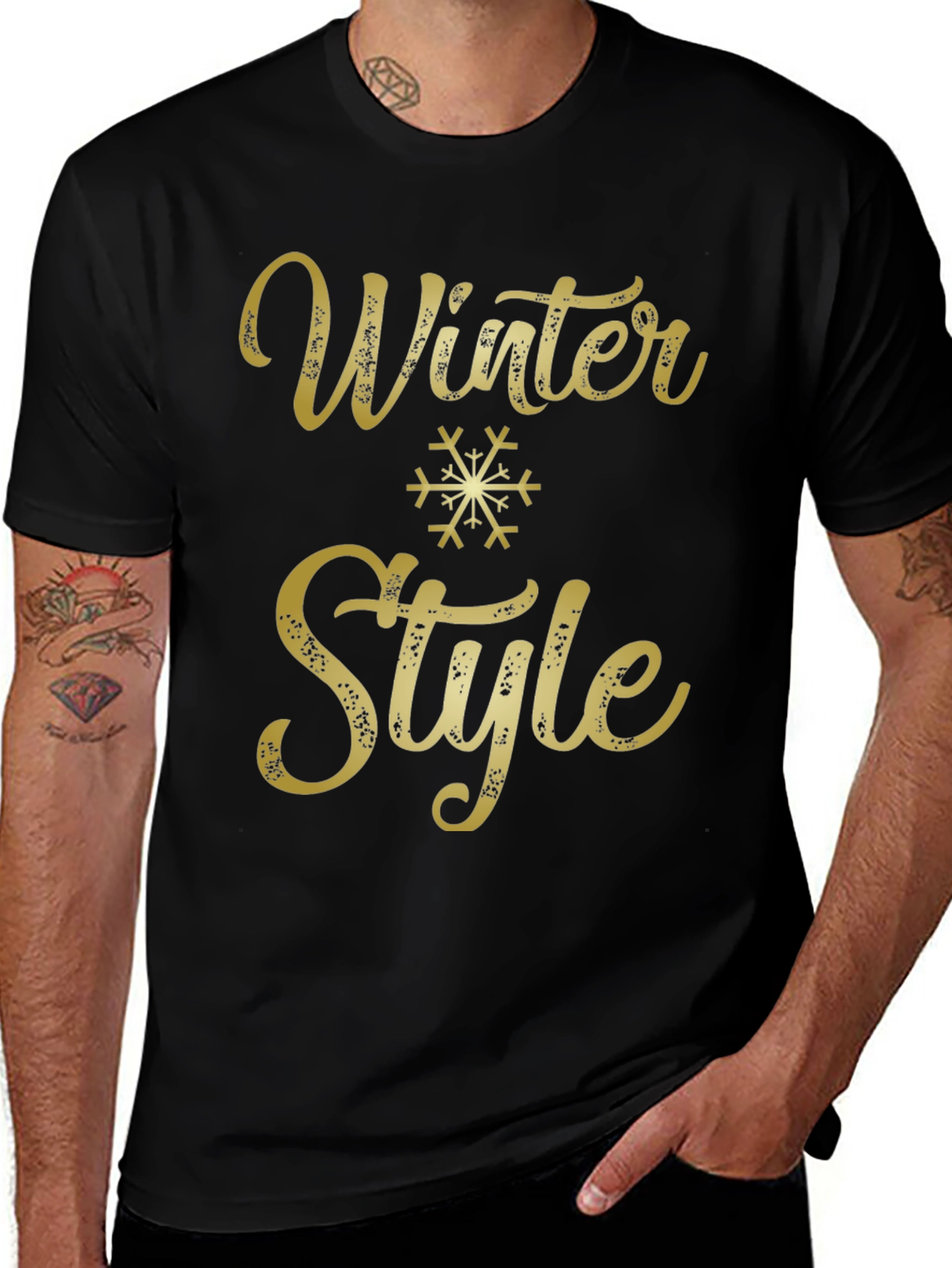 Winter Style Graphic T-Shirt