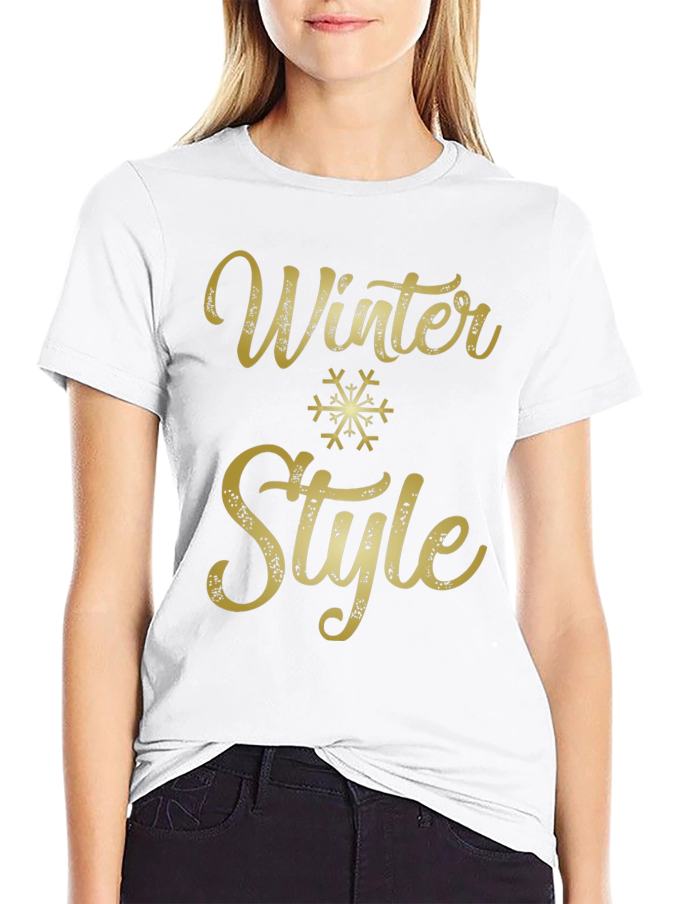 Winter Style Graphic T-Shirt