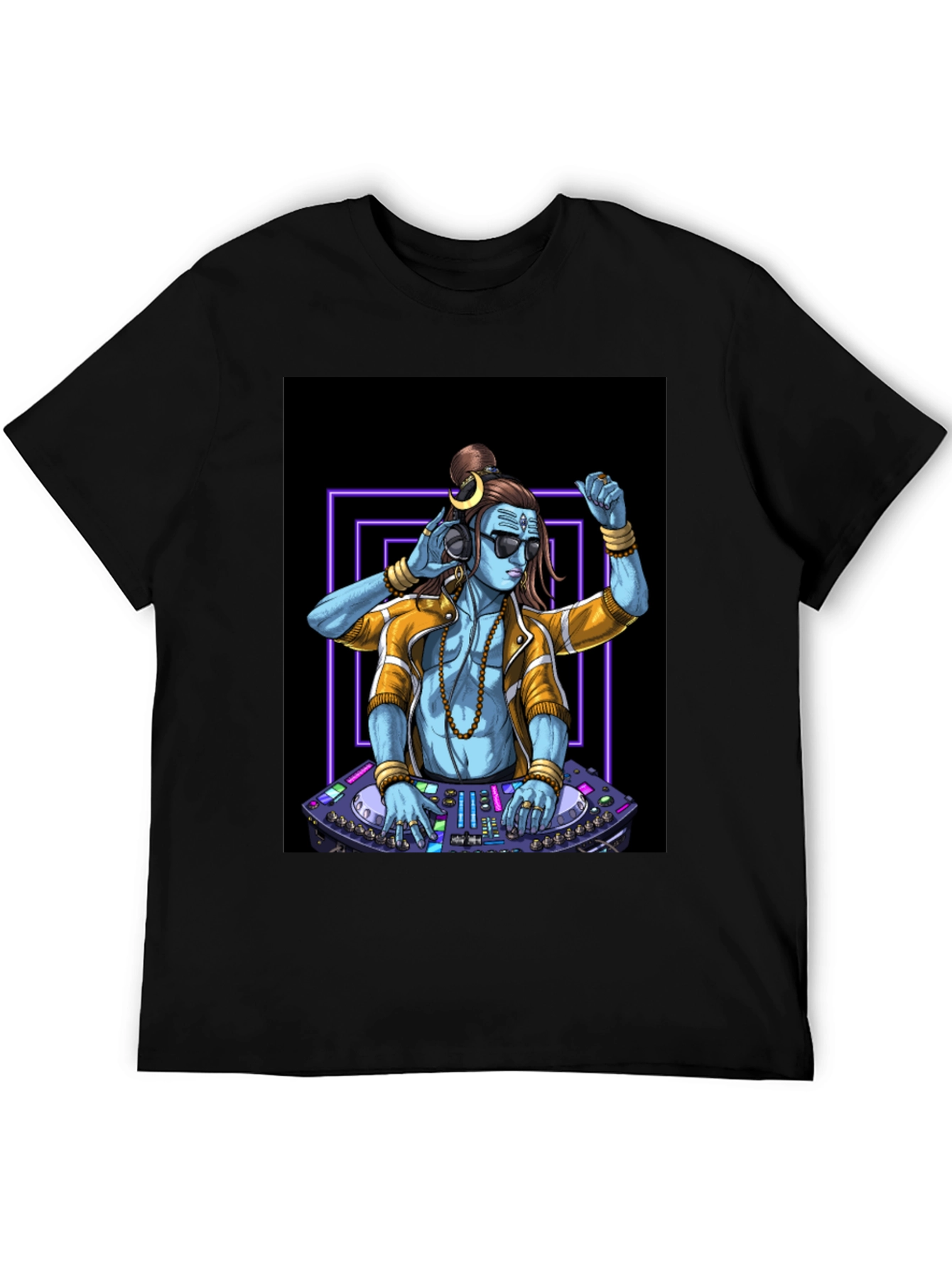 DJ Shiva Graphic Tee - Black T-Shirt