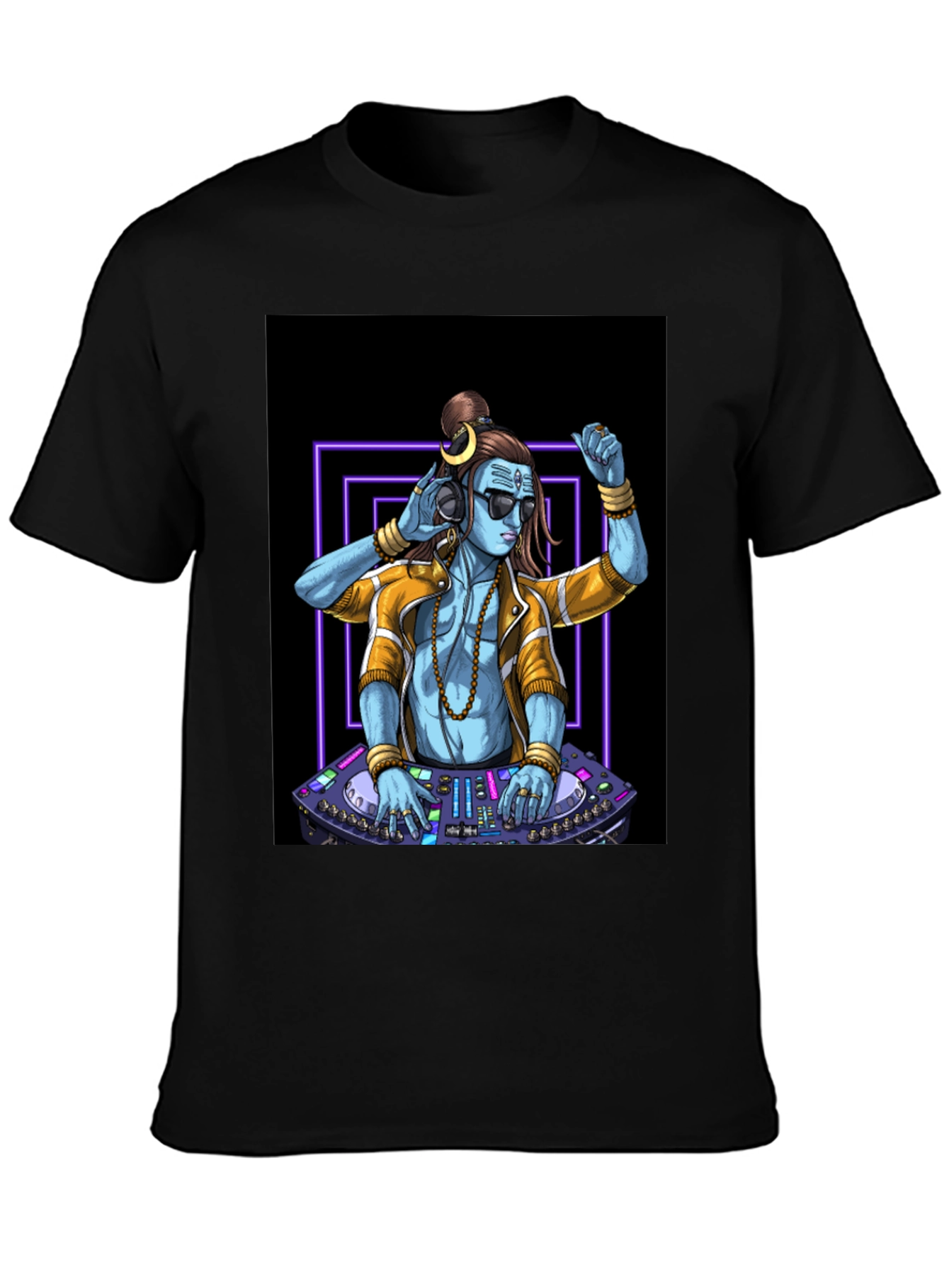 DJ Shiva Graphic Tee - Black T-Shirt