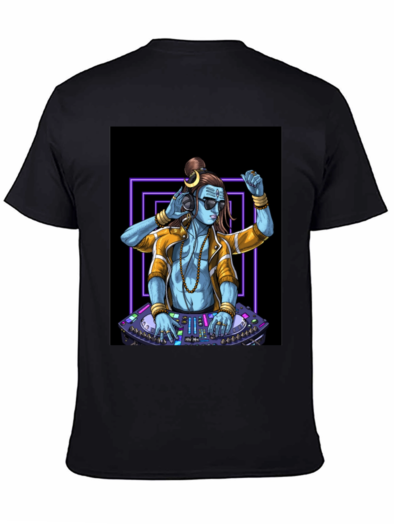 DJ Shiva Graphic Tee - Black T-Shirt