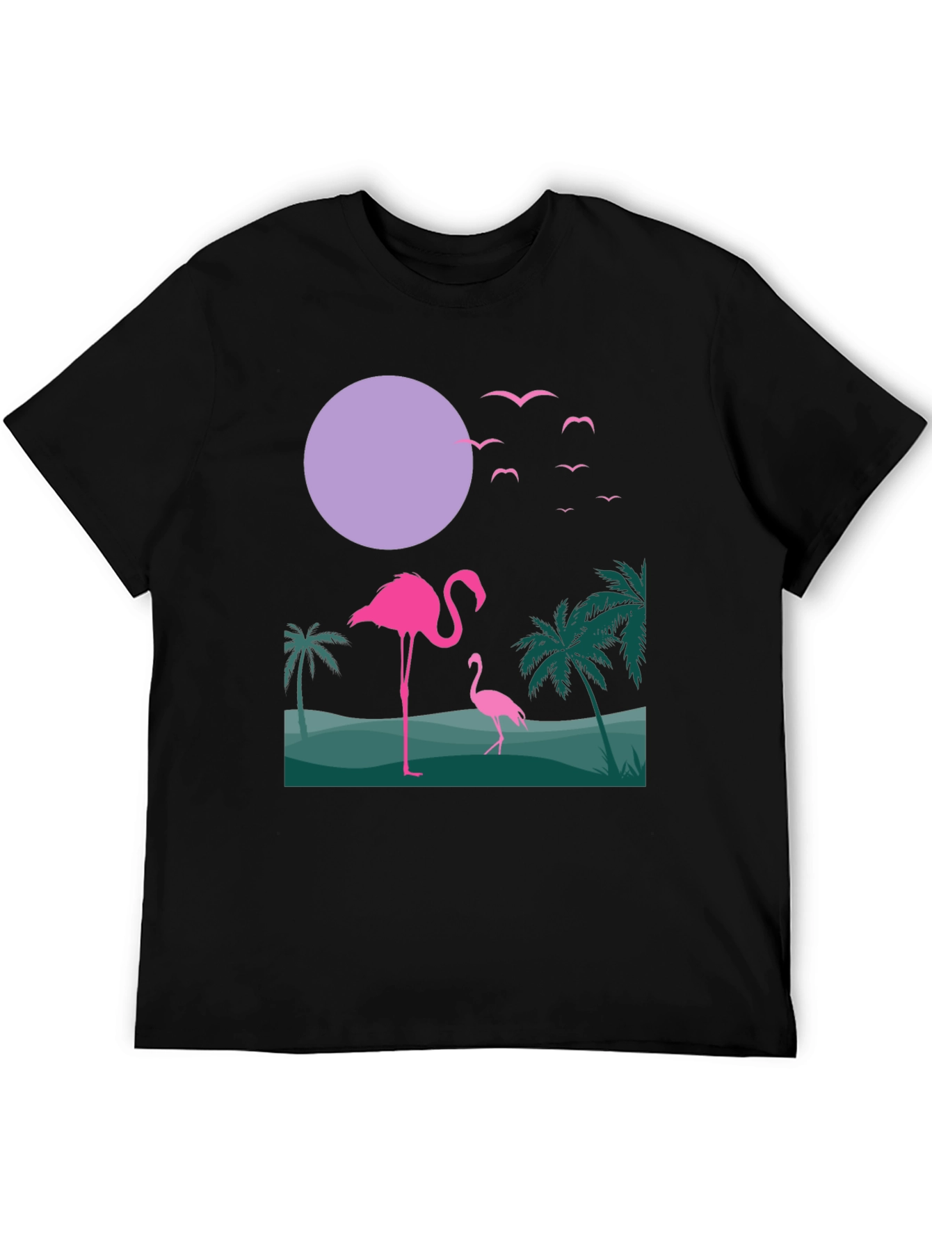 Tropical Flamingo Graphic Tee