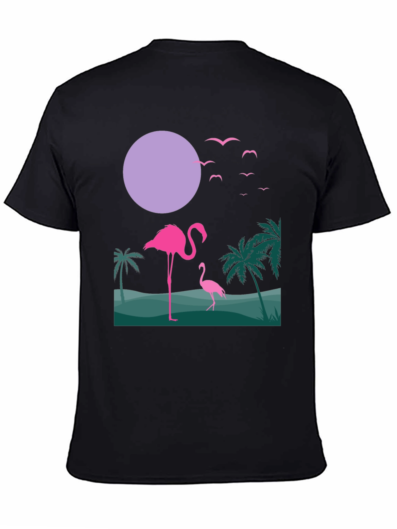 Tropical Flamingo Graphic Tee