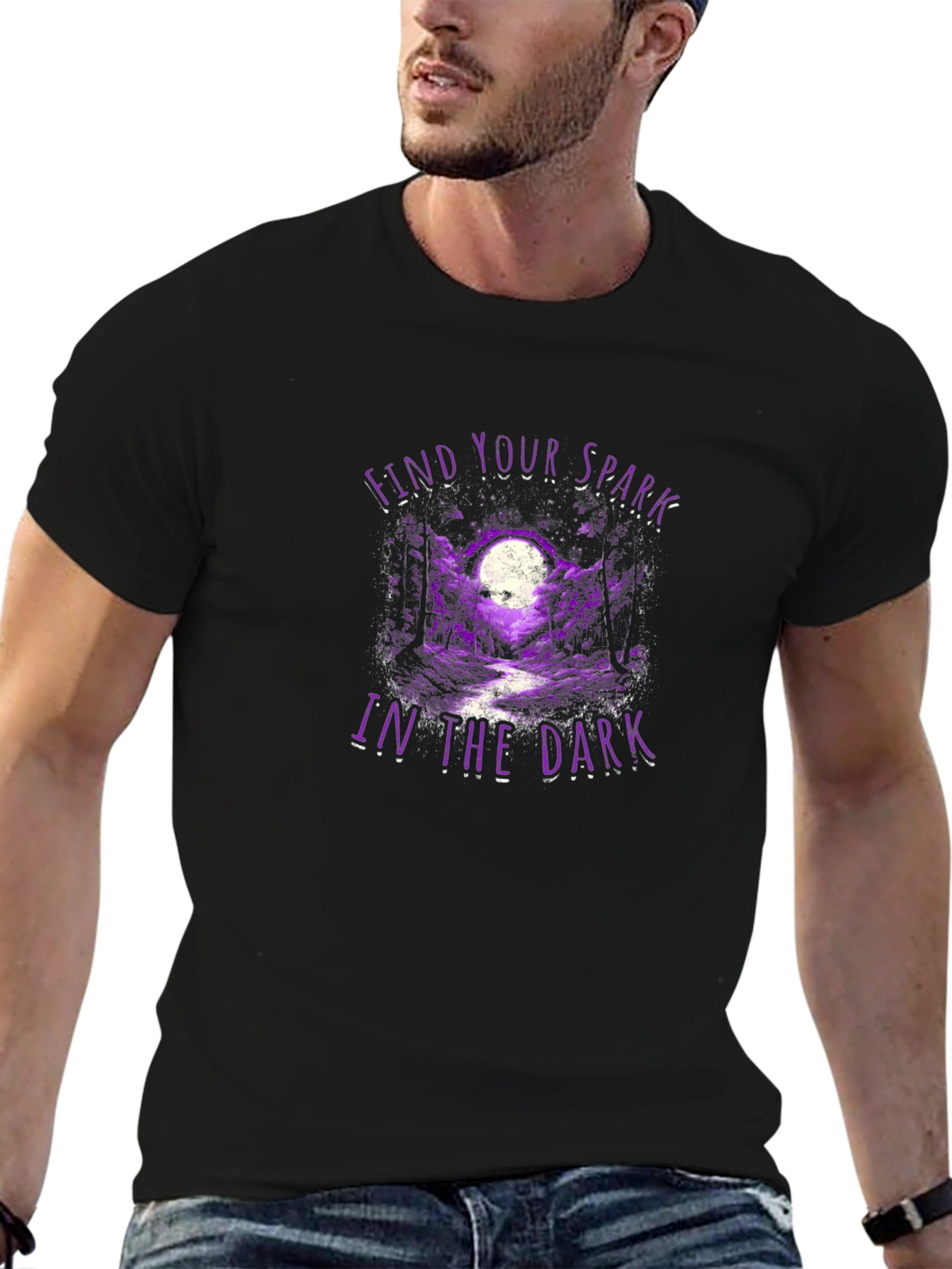 Find Your Spark in the Dark Graphic T-Shirt