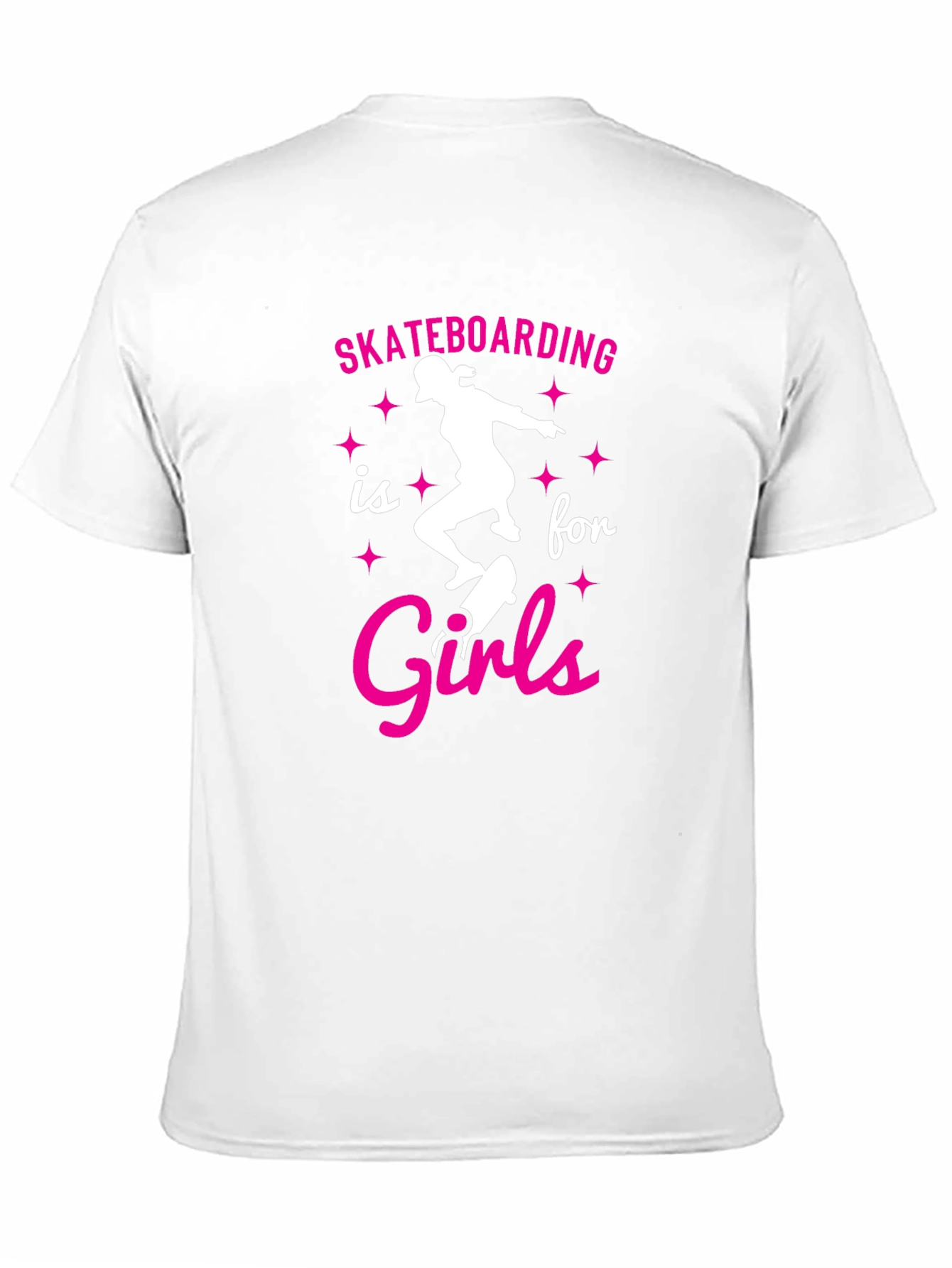 Skateboarding is for Girls Graphic Tee