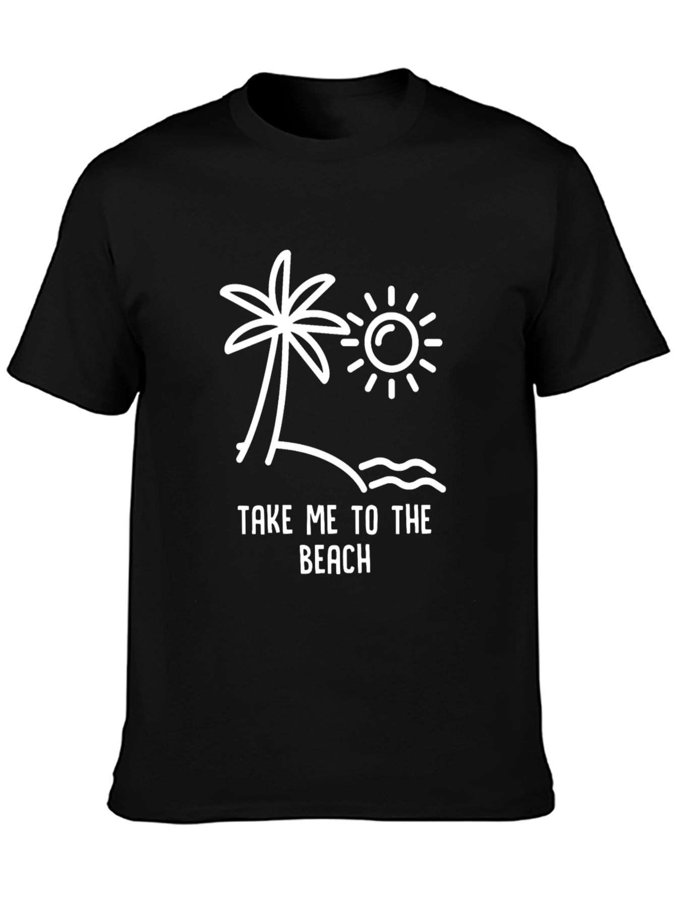Beach Vacation T-Shirt - Palm Tree Graphic Tee