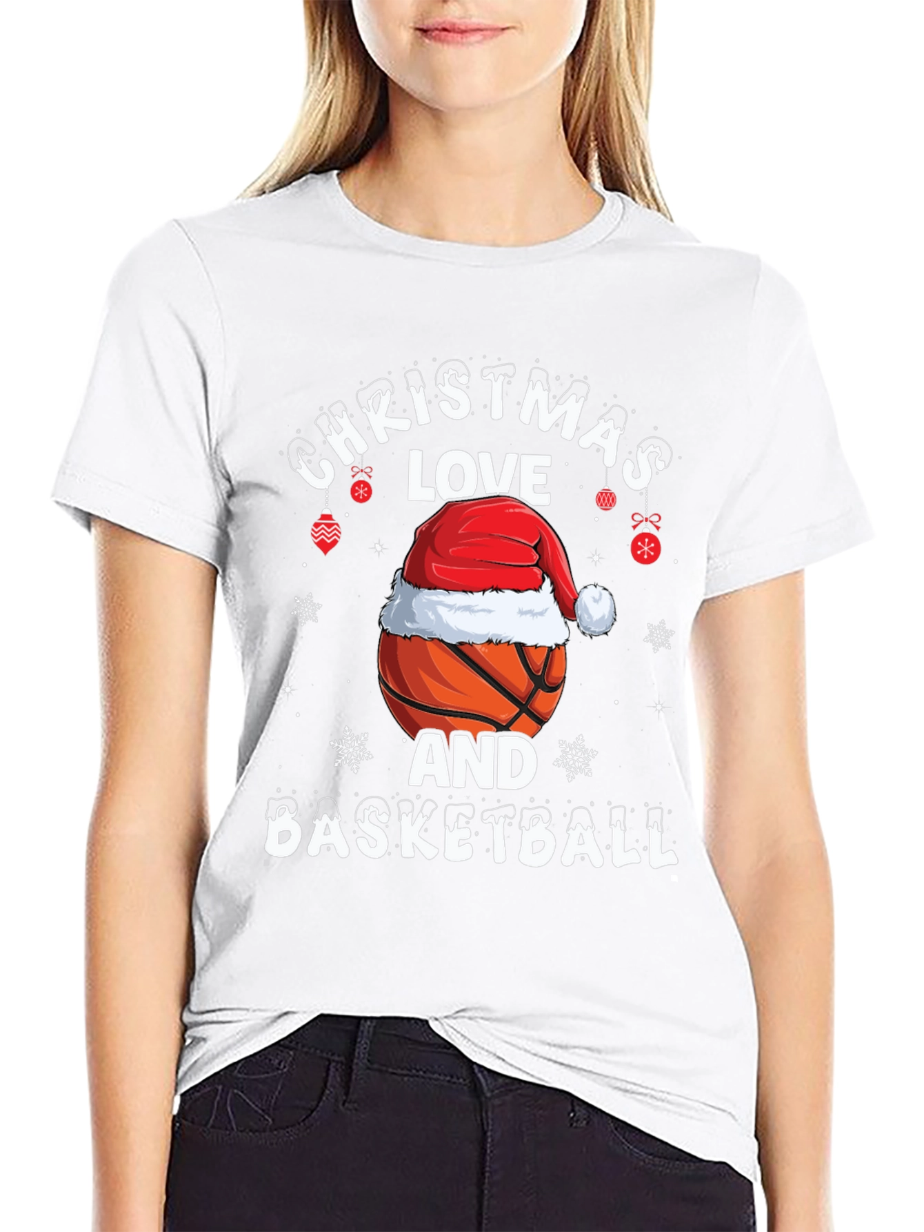 Christmas Basketball T-Shirt