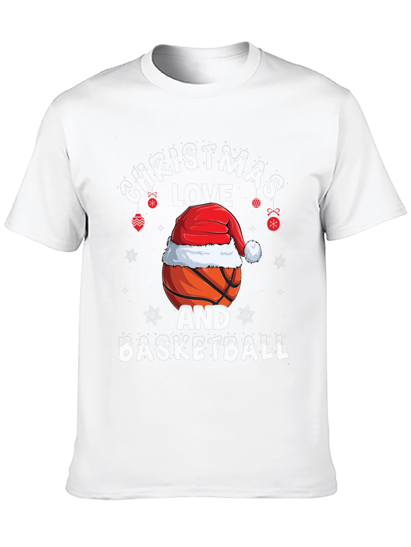 Christmas Basketball T-Shirt