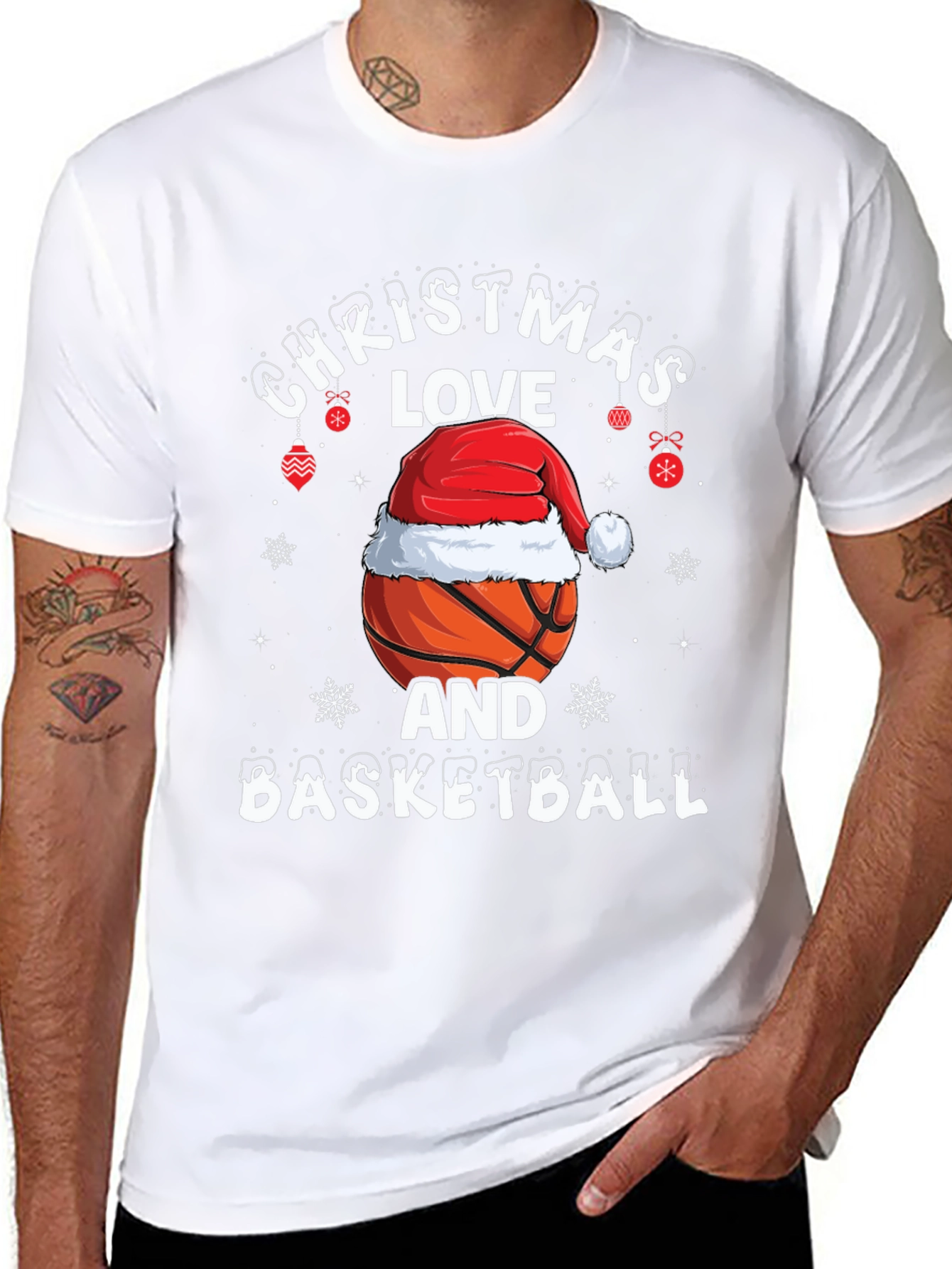 Christmas Basketball T-Shirt