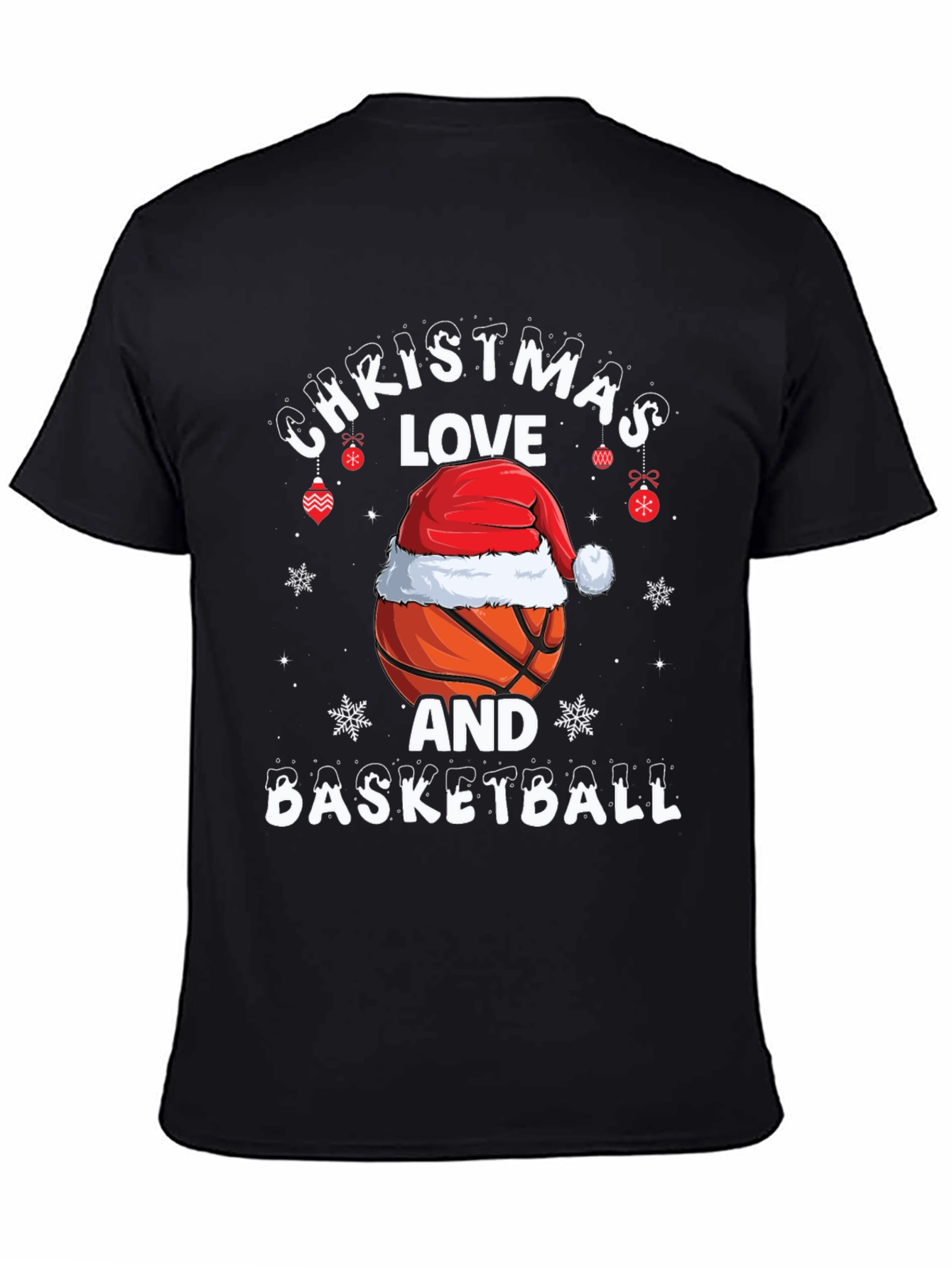 Christmas Basketball T-Shirt
