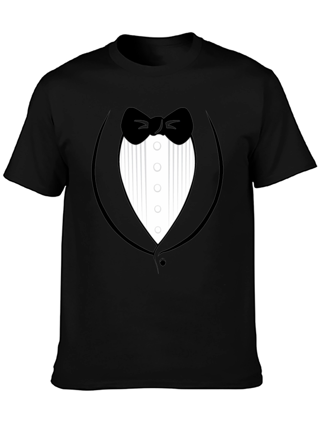 Tuxedo Graphic Print T-Shirt - Formal Fun