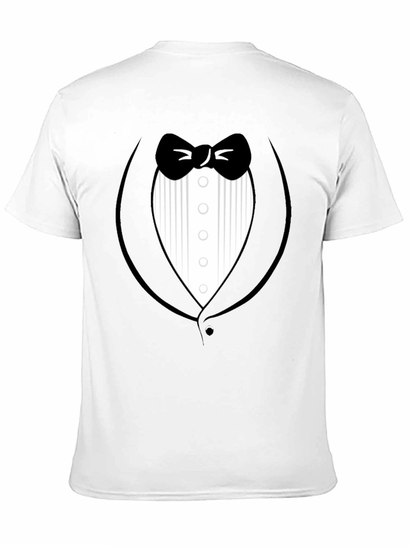 Tuxedo Graphic Print T-Shirt - Formal Fun