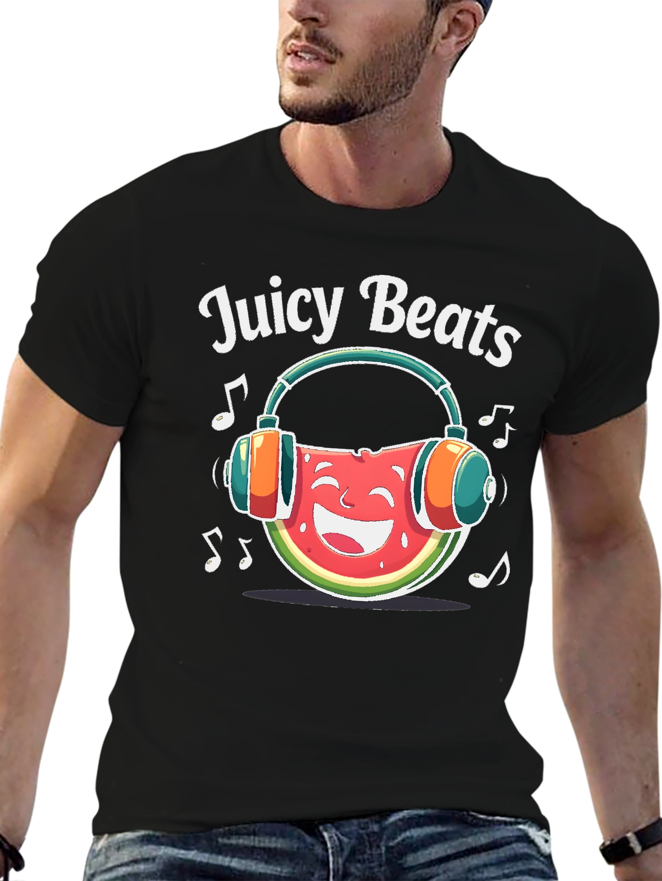 Juicy Beats Watermelon Graphic Tee