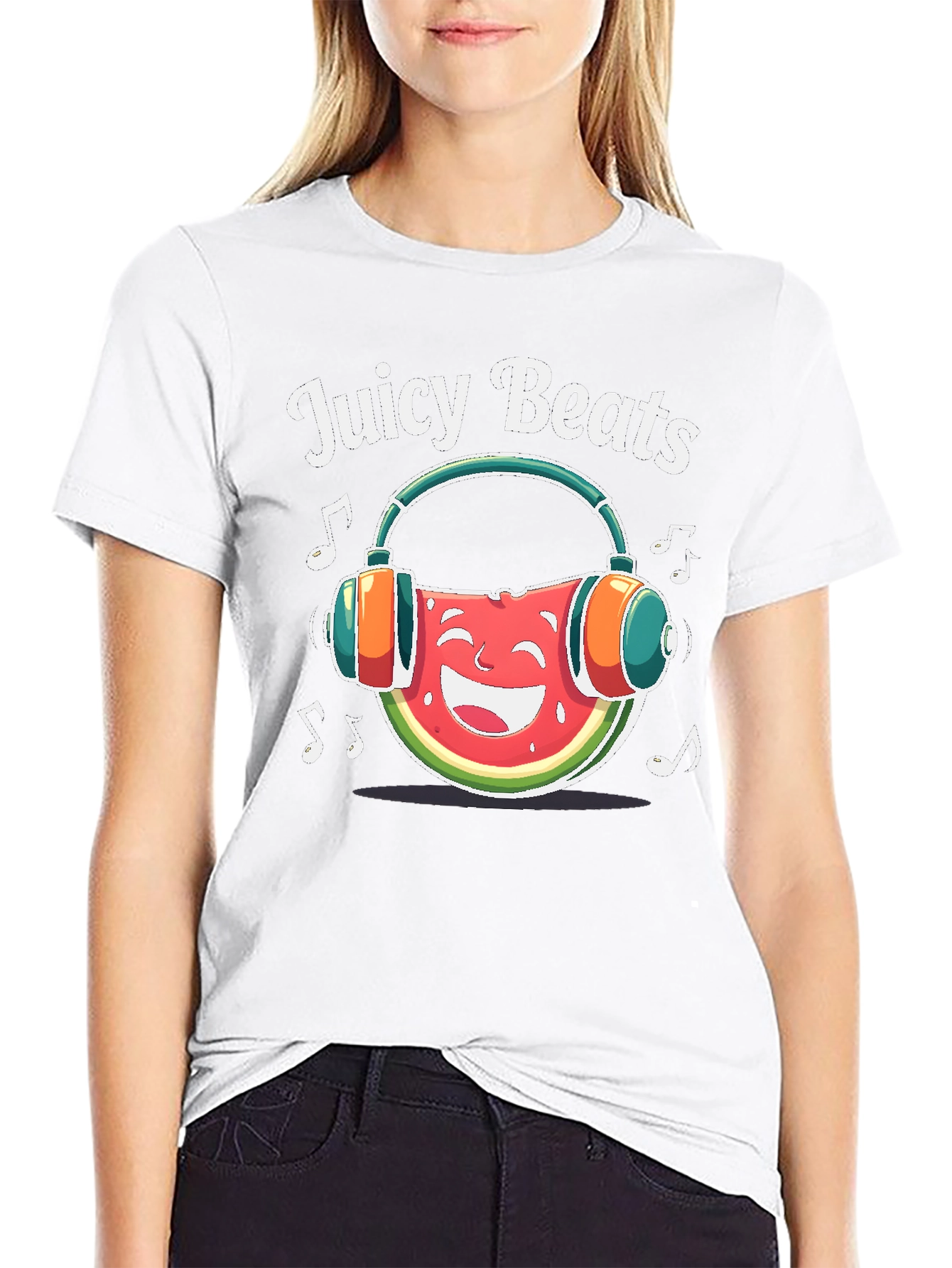 Juicy Beats Watermelon Graphic Tee