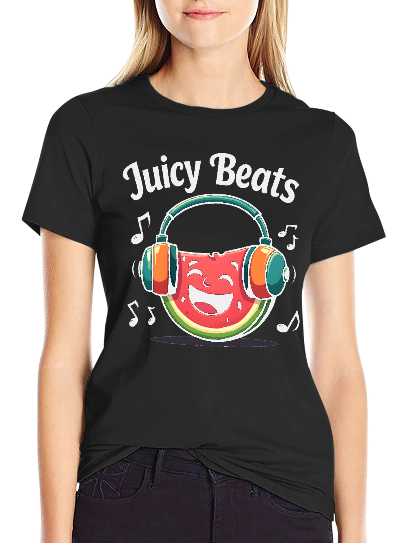Juicy Beats Watermelon Graphic Tee