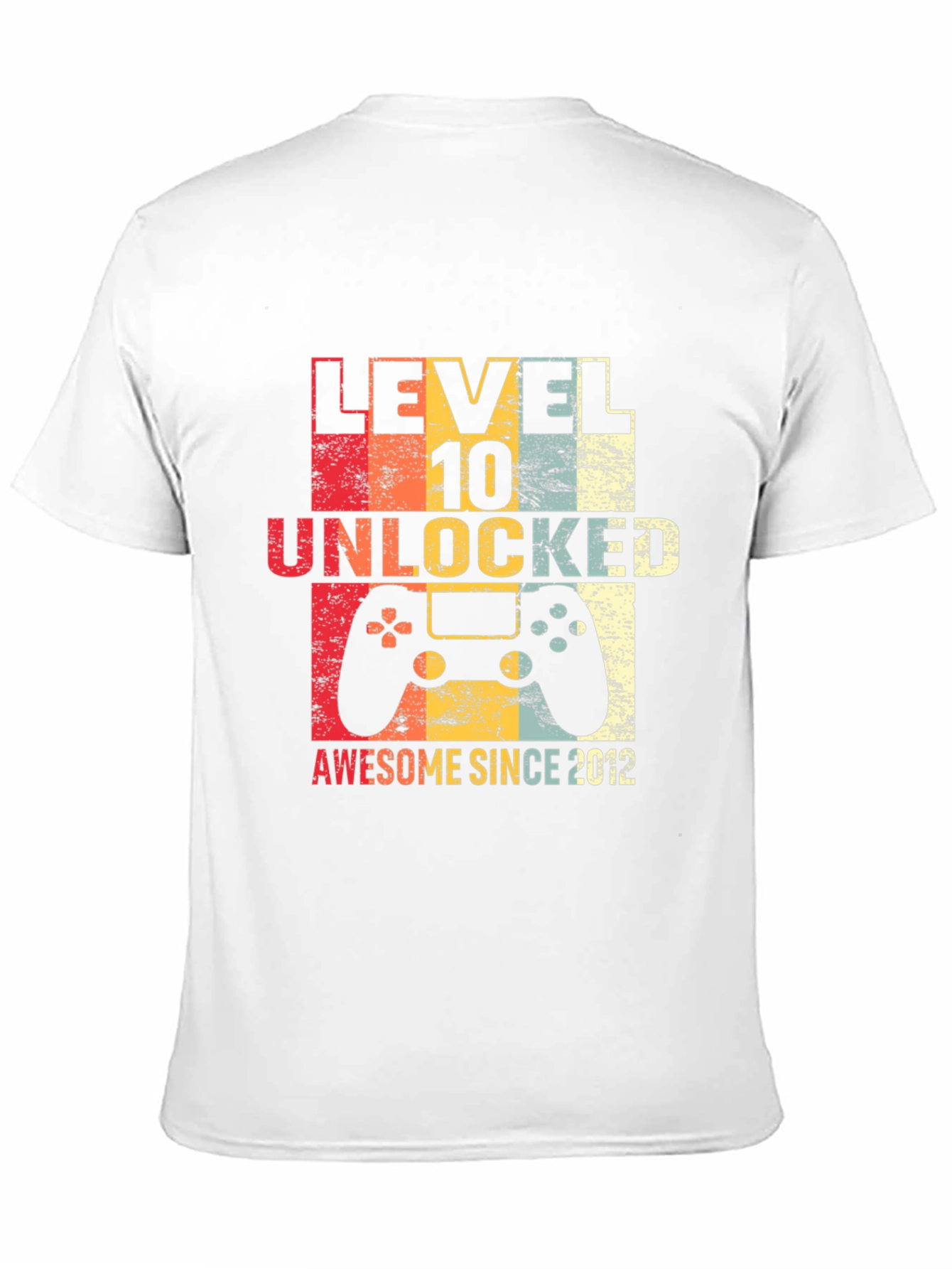 Level 10 Unlocked Awesome Since 2012 T-Shirt