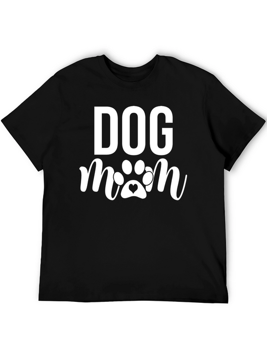 Dog Mom Paw Print Tee