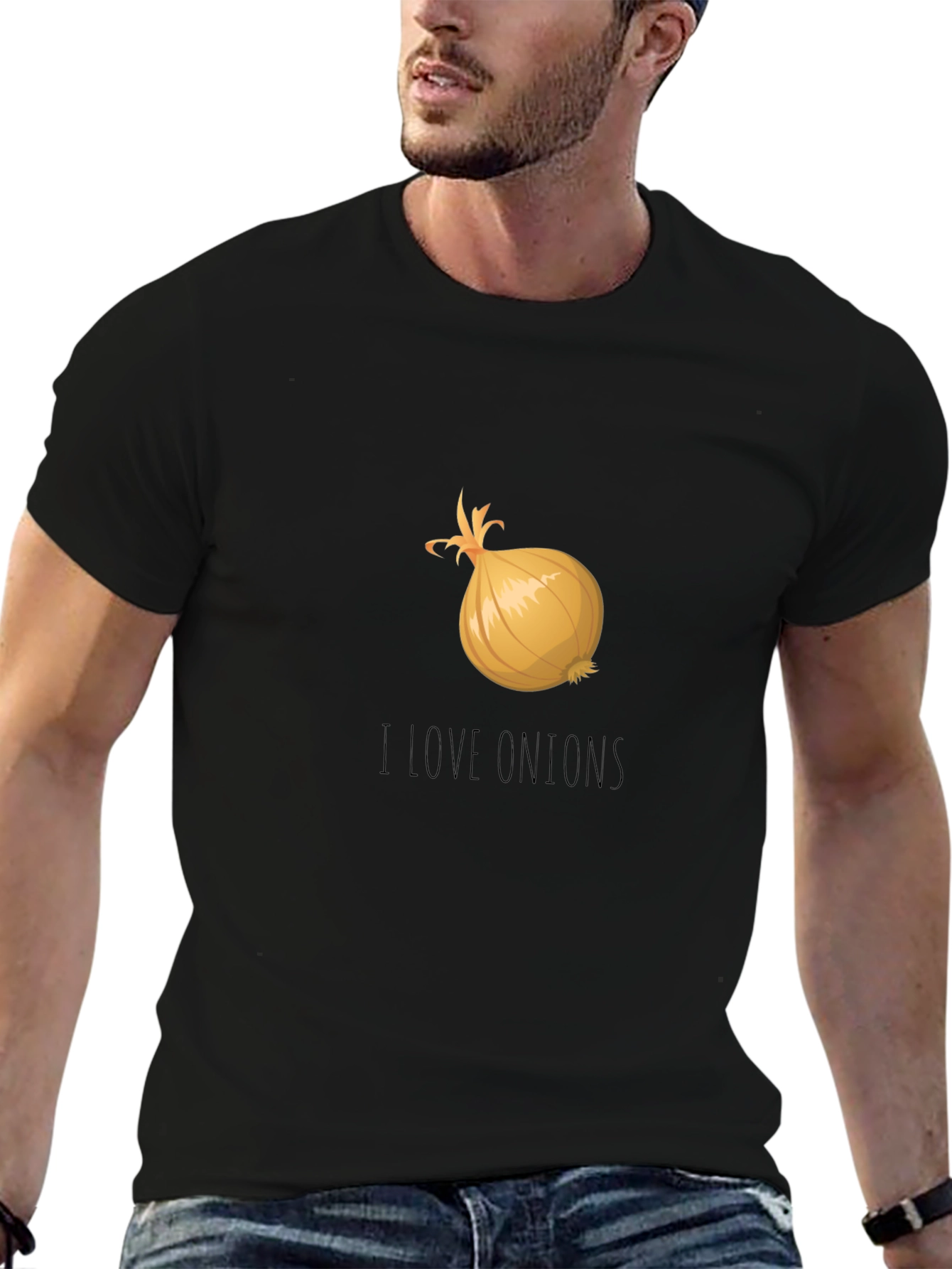 I Love Onions T-Shirt - Funny Foodie Tee