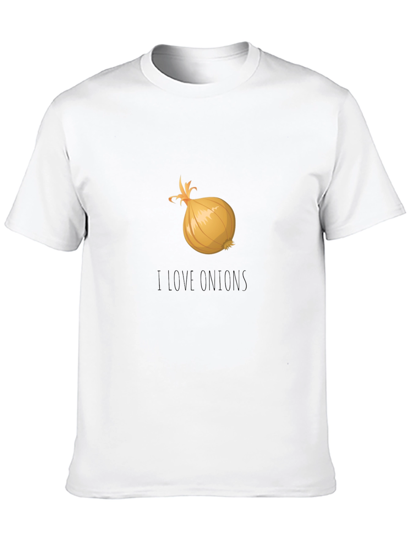 I Love Onions T-Shirt - Funny Foodie Tee