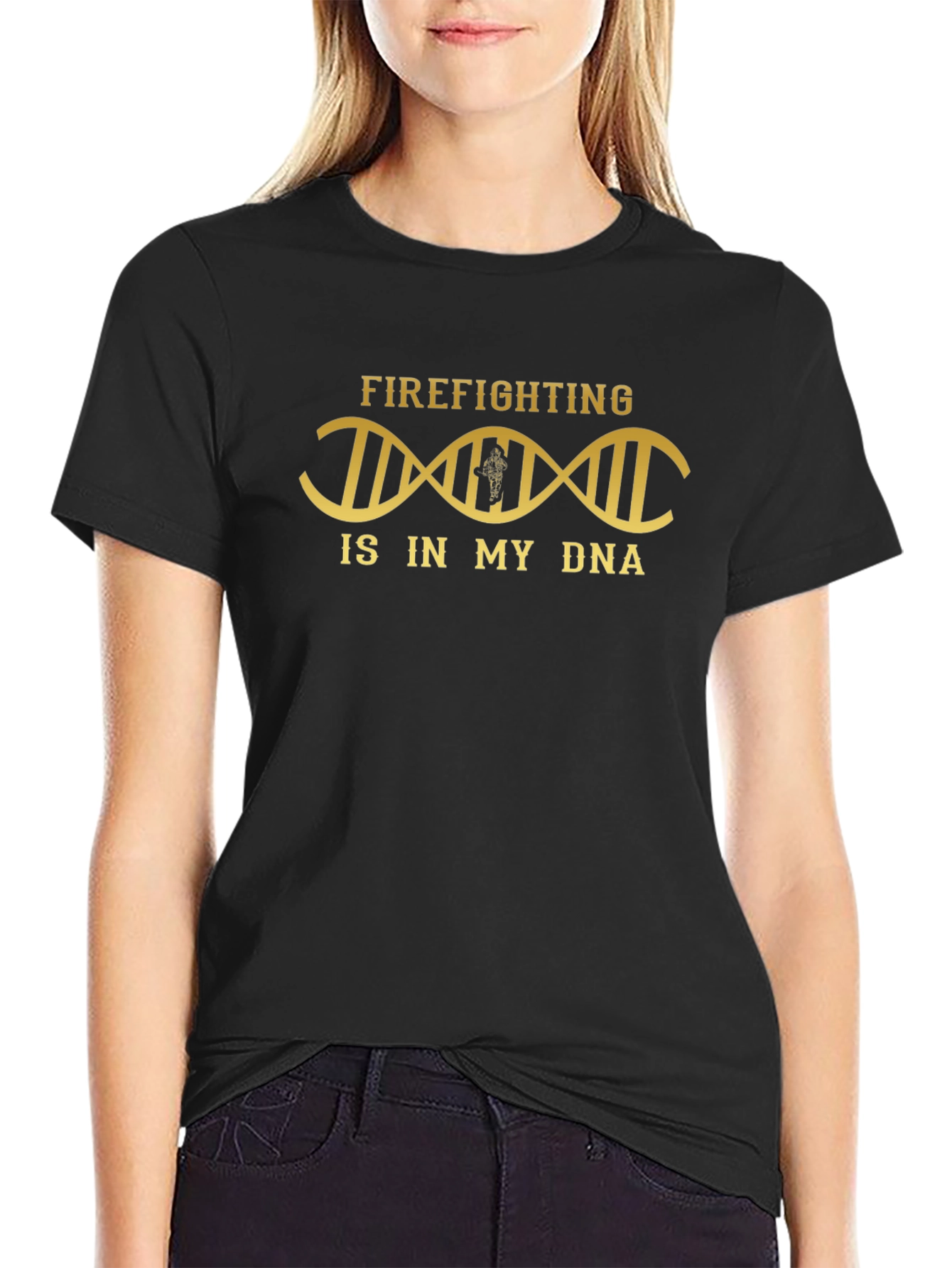 Firefighting is in my DNA Graphic T-Shirt