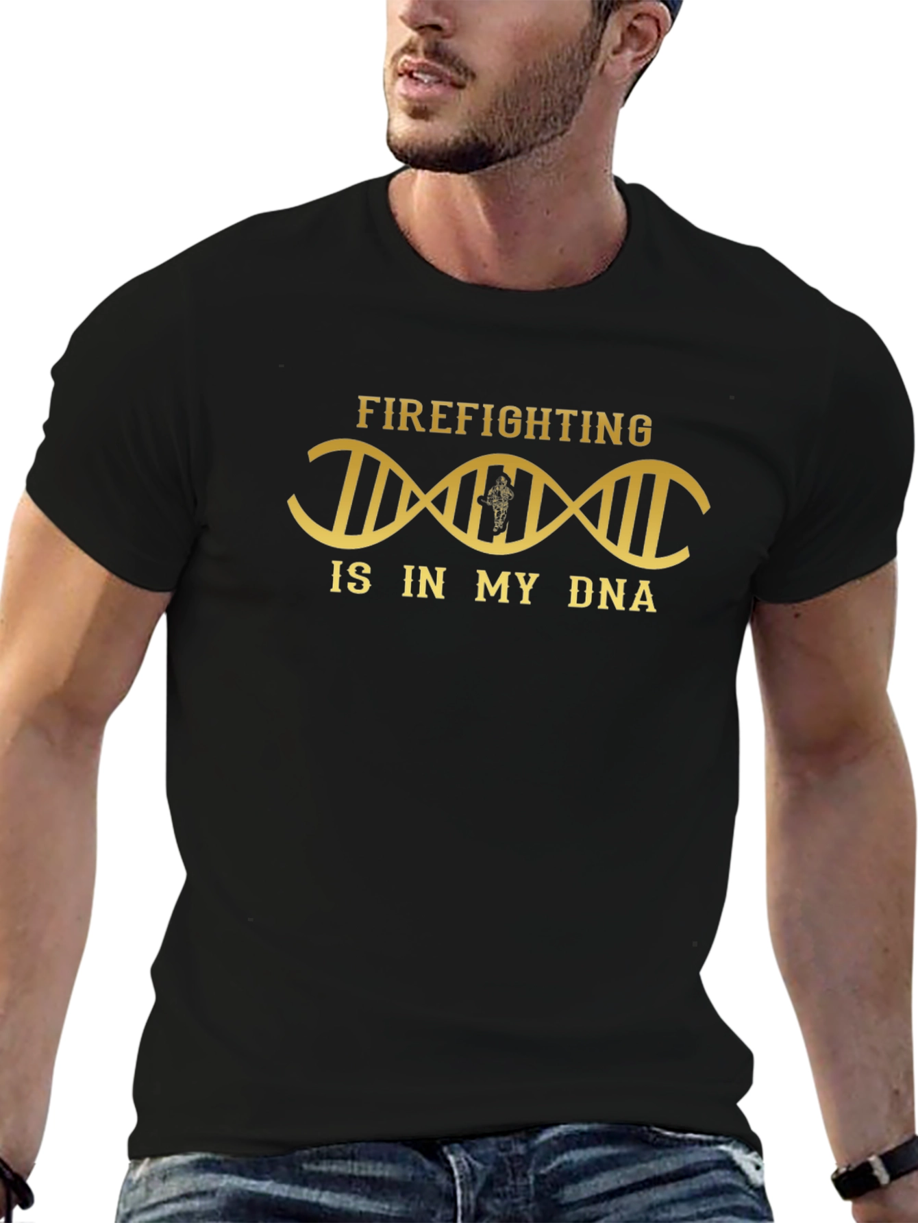 Firefighting is in my DNA Graphic T-Shirt