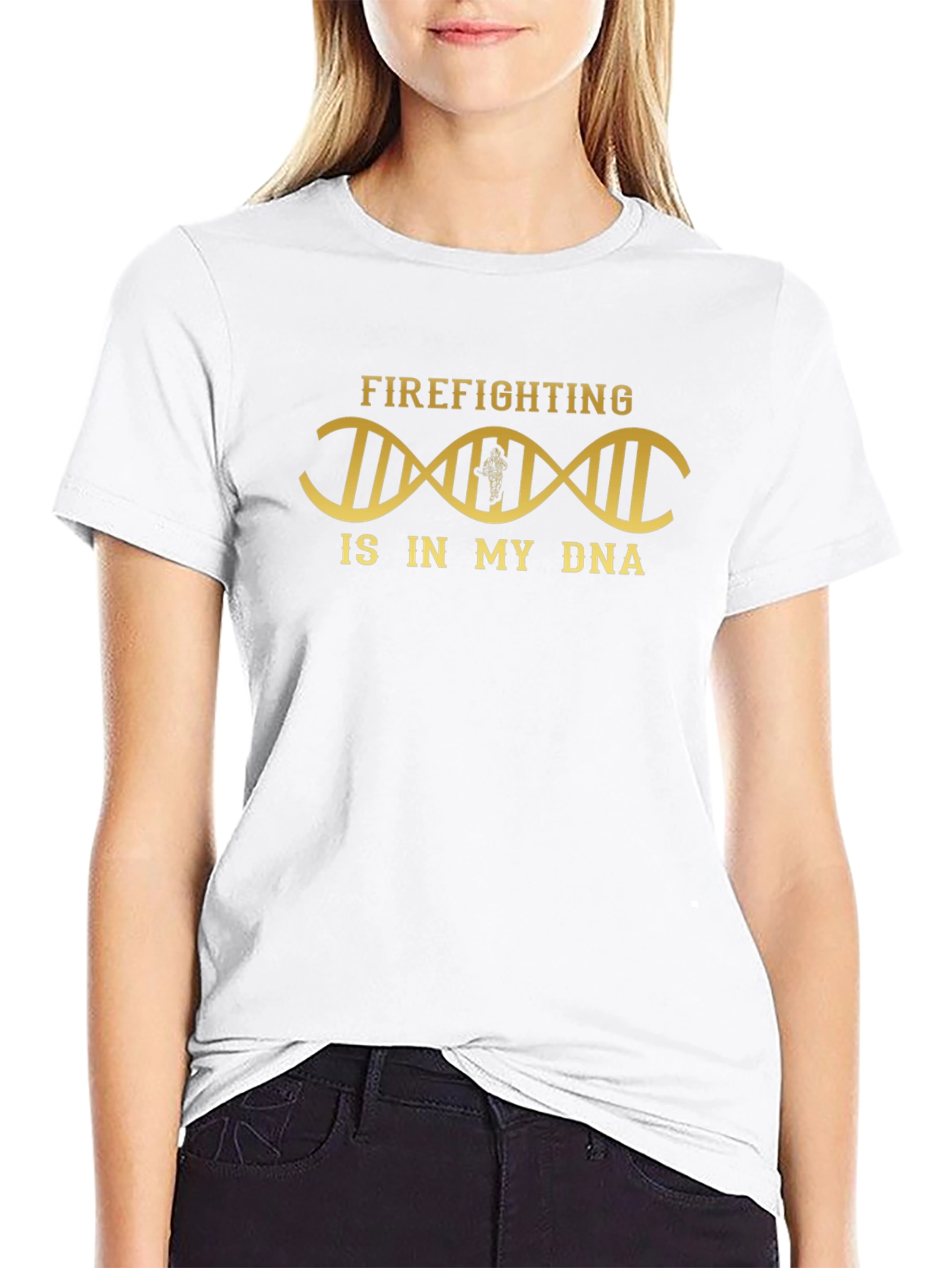 Firefighting is in my DNA Graphic T-Shirt