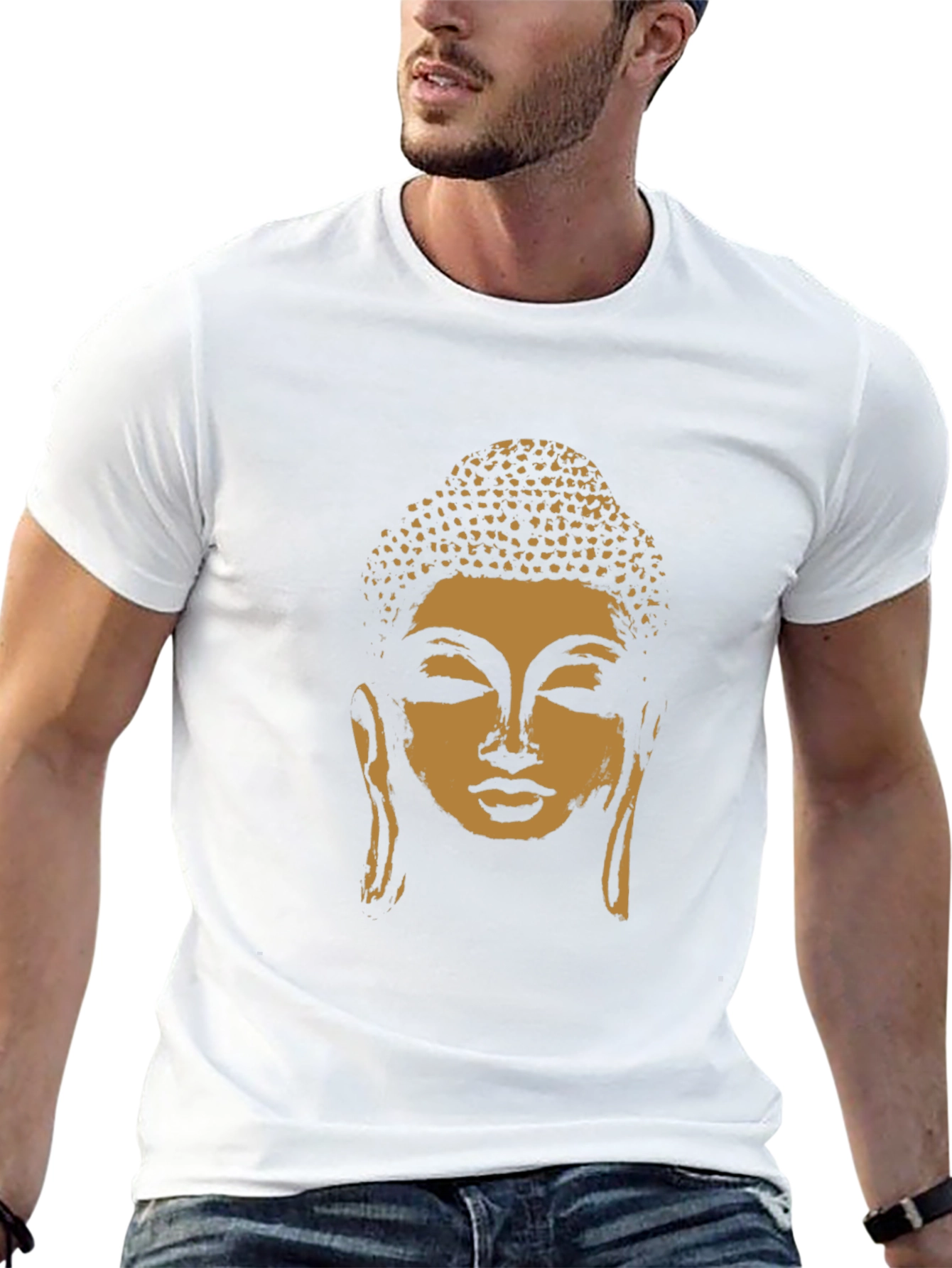 Buddha Graphic Tee - Mens Black T-Shirt