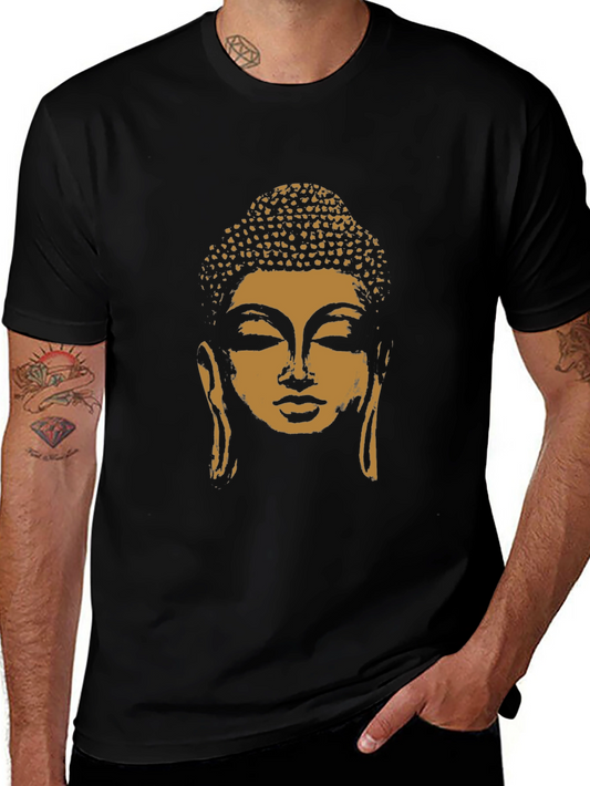 Buddha Graphic Tee - Mens Black T-Shirt