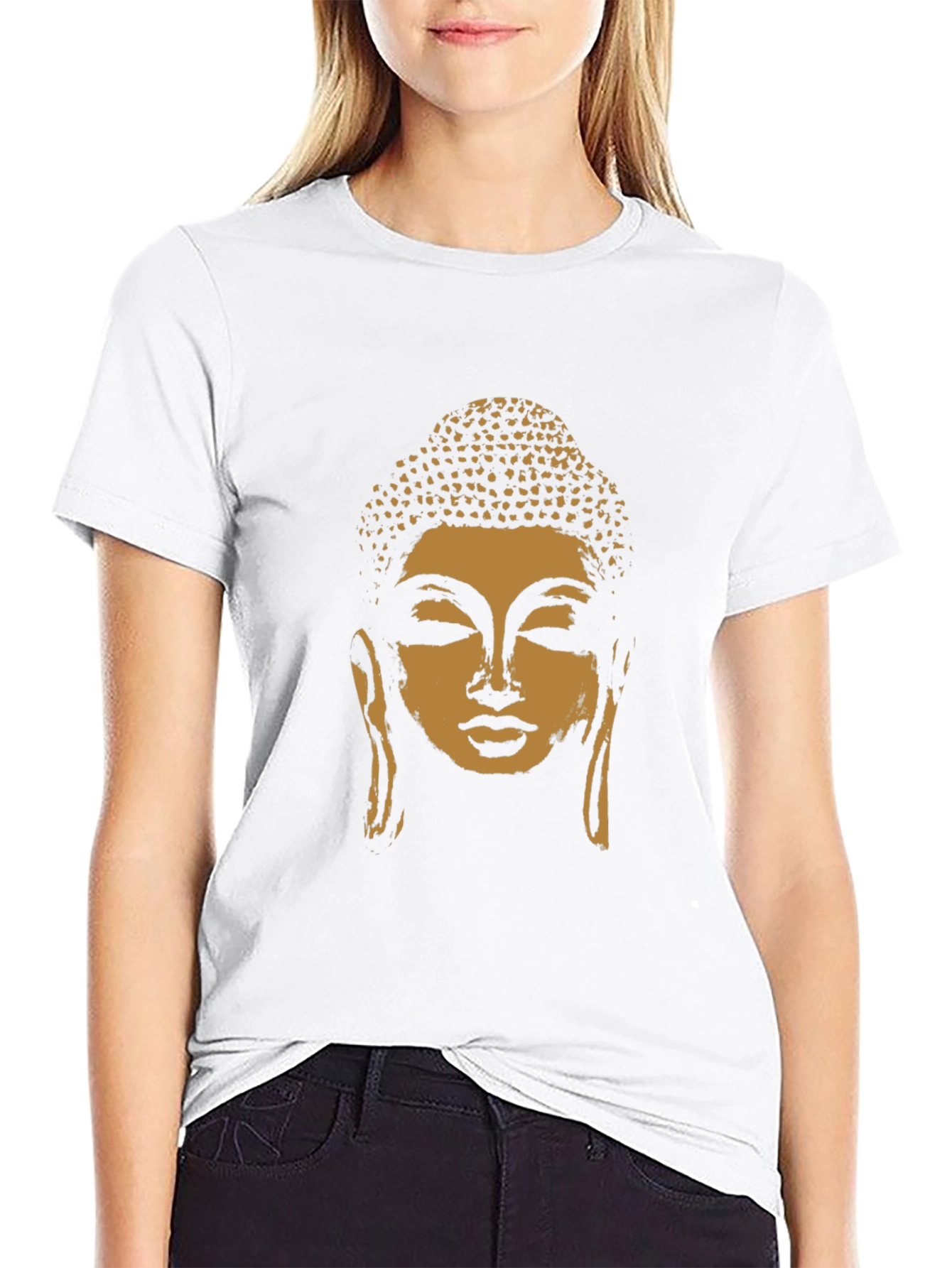 Buddha Graphic Tee - Mens Black T-Shirt