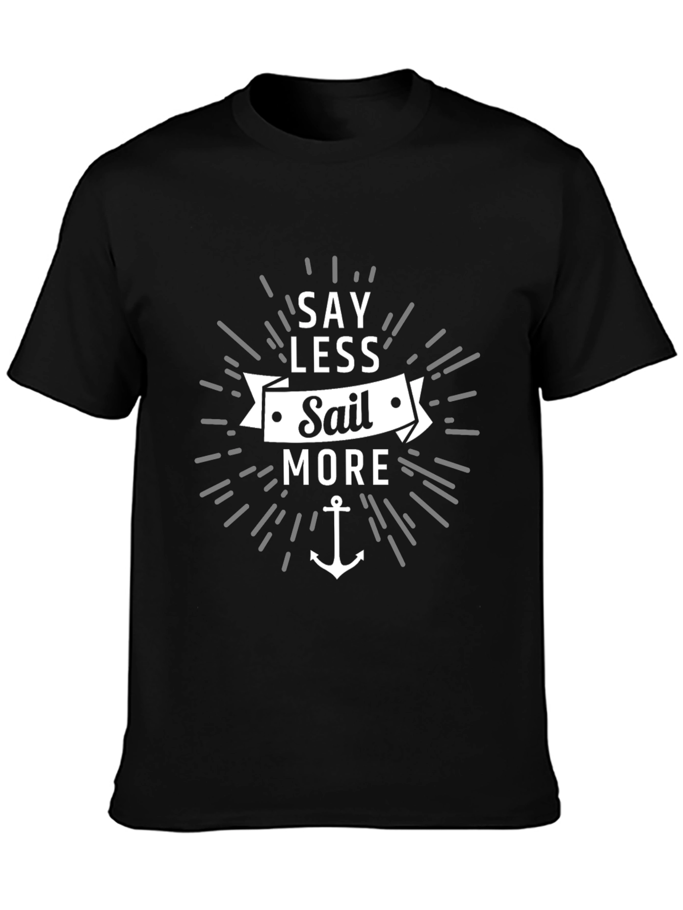 Sail More T-Shirt - Nautical Graphic Tee