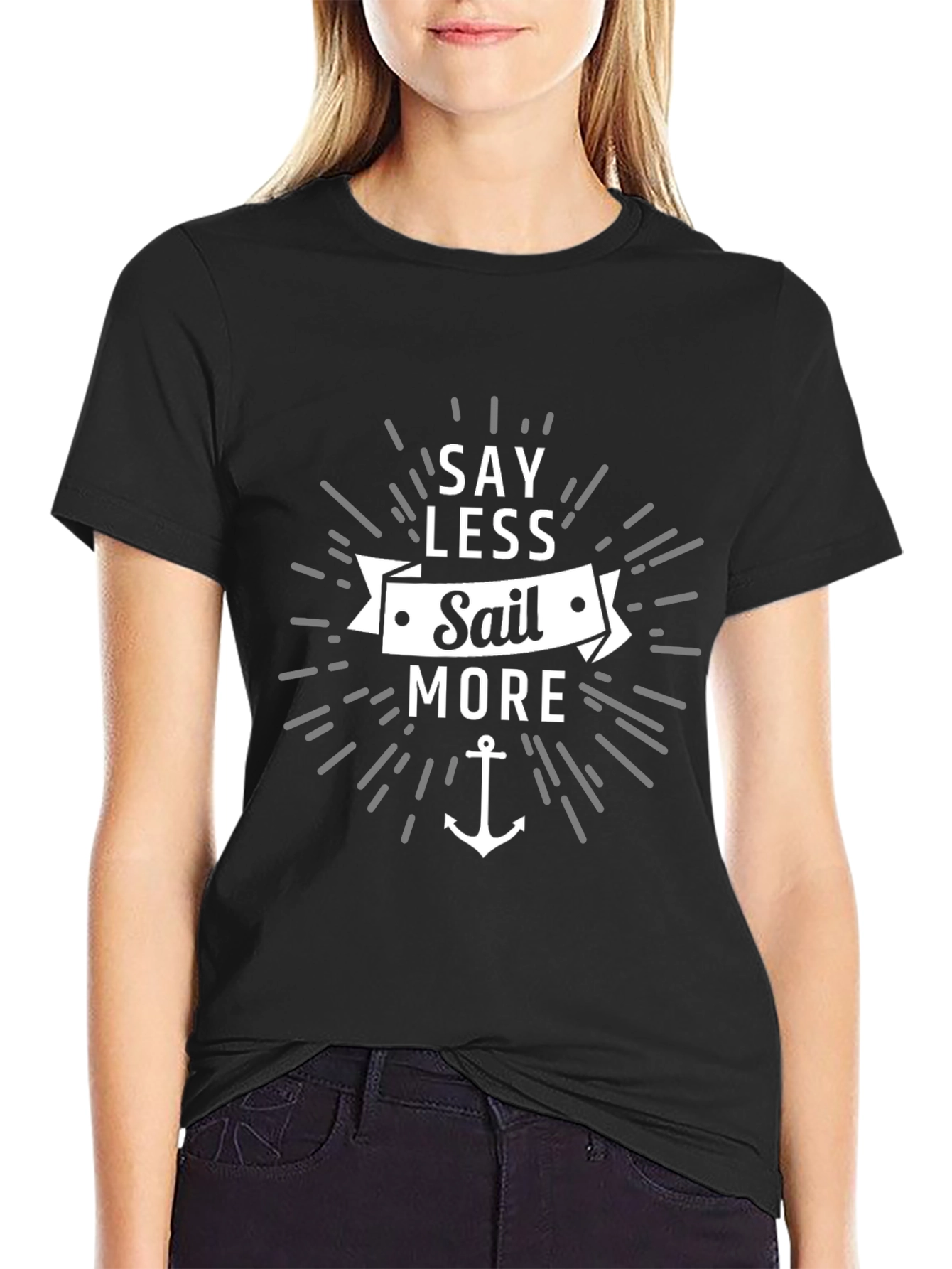 Sail More T-Shirt - Nautical Graphic Tee