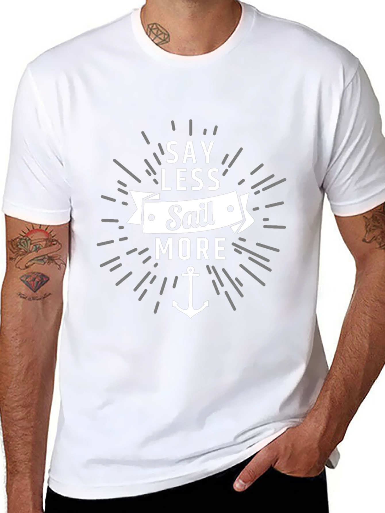 Sail More T-Shirt - Nautical Graphic Tee