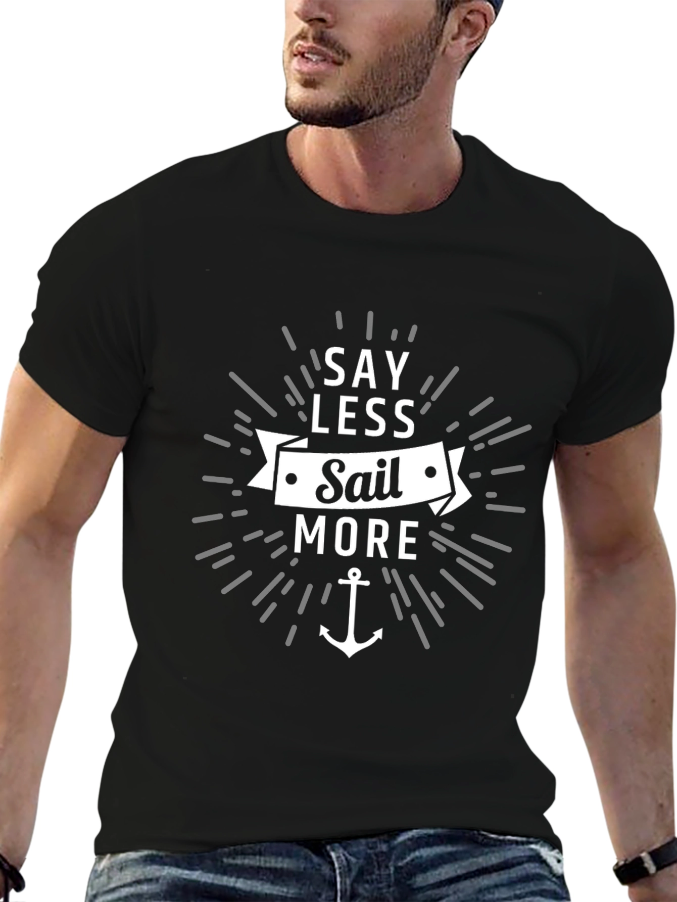Sail More T-Shirt - Nautical Graphic Tee