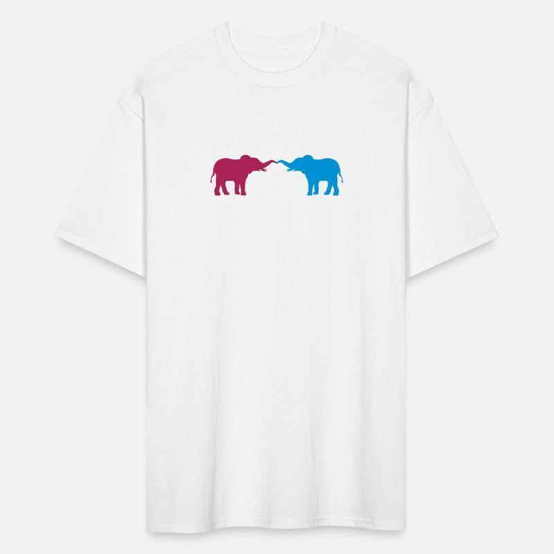 2 elephants in love