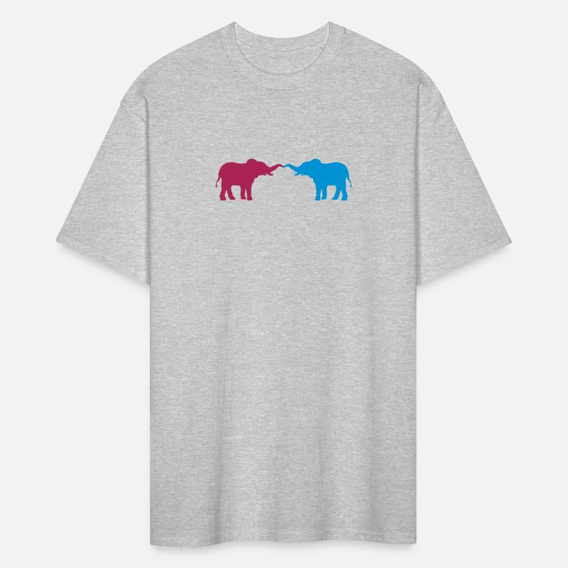 2 elephants in love